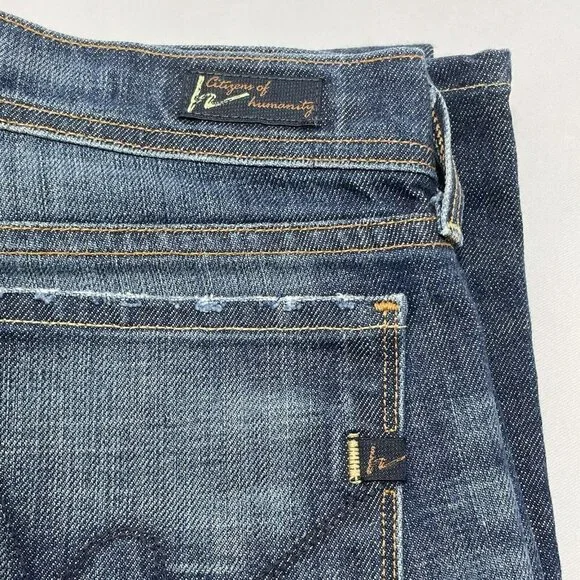 Citizens Humanity Ingrid Flare Bootcut Boot Jeans Women Size 30 Cowboy Retro Y2K - Picture 6 of 11